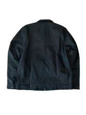 U.S. Polo Mens Regular fit Windbreaker Coat Medium Black Solid