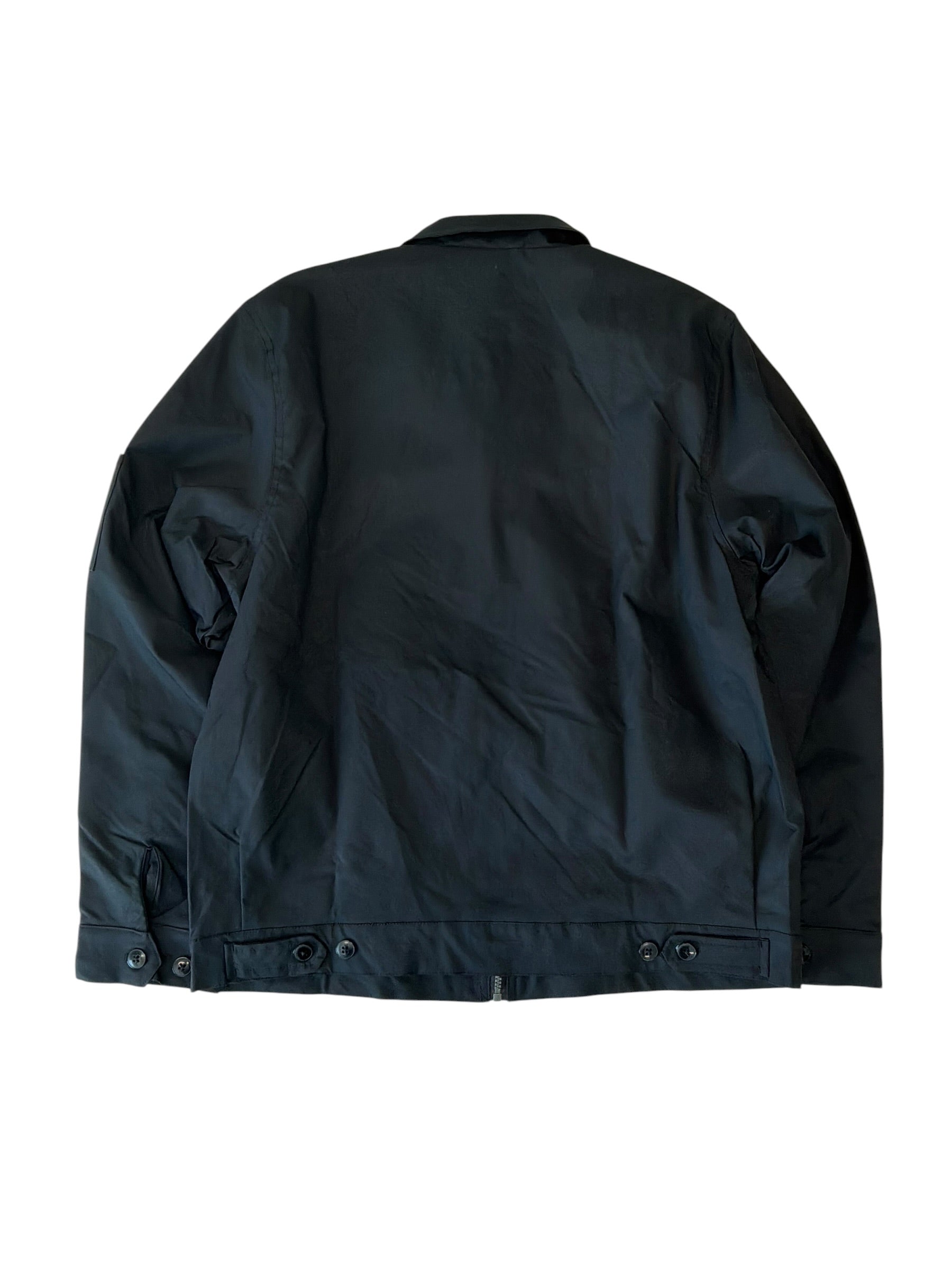 U.S. Polo Mens Regular fit Windbreaker Coat XL Black Solid