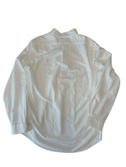 Lauren Ralph Lauren Mens Regular fit Dress Shirt Shirt Large White Solid