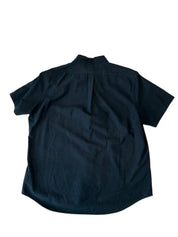 Lauren Ralph Lauren Mens Regular fit Dress Shirt Shirt XL Black Solid
