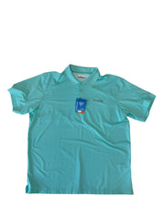 Columbia Mens Regular fit Polo Shirt XL Blue Solid