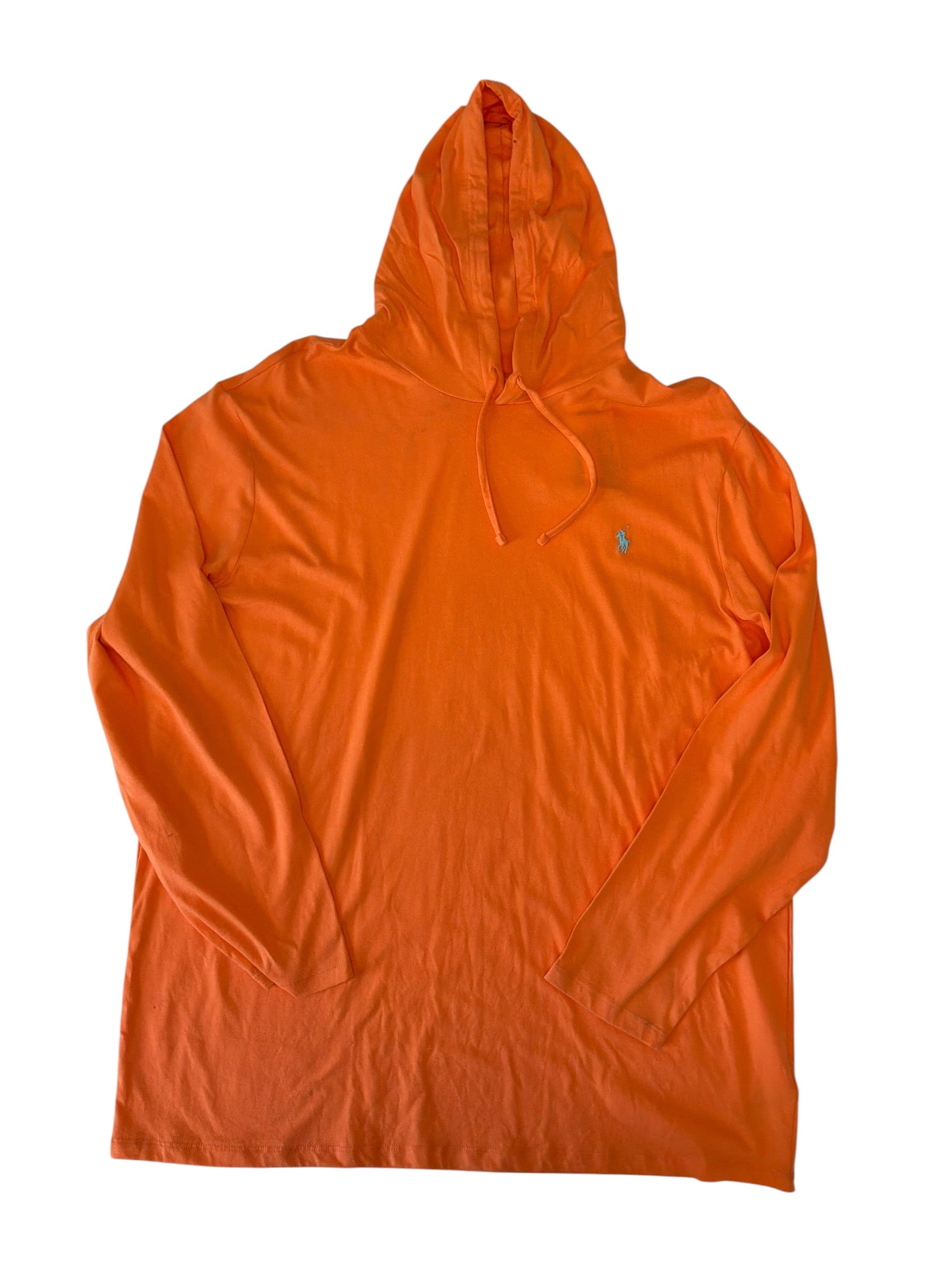 Polo Ralph Lauren Mens Regular fit Cotton Pullover Sweatshirt 2XLT 2XLT Orange