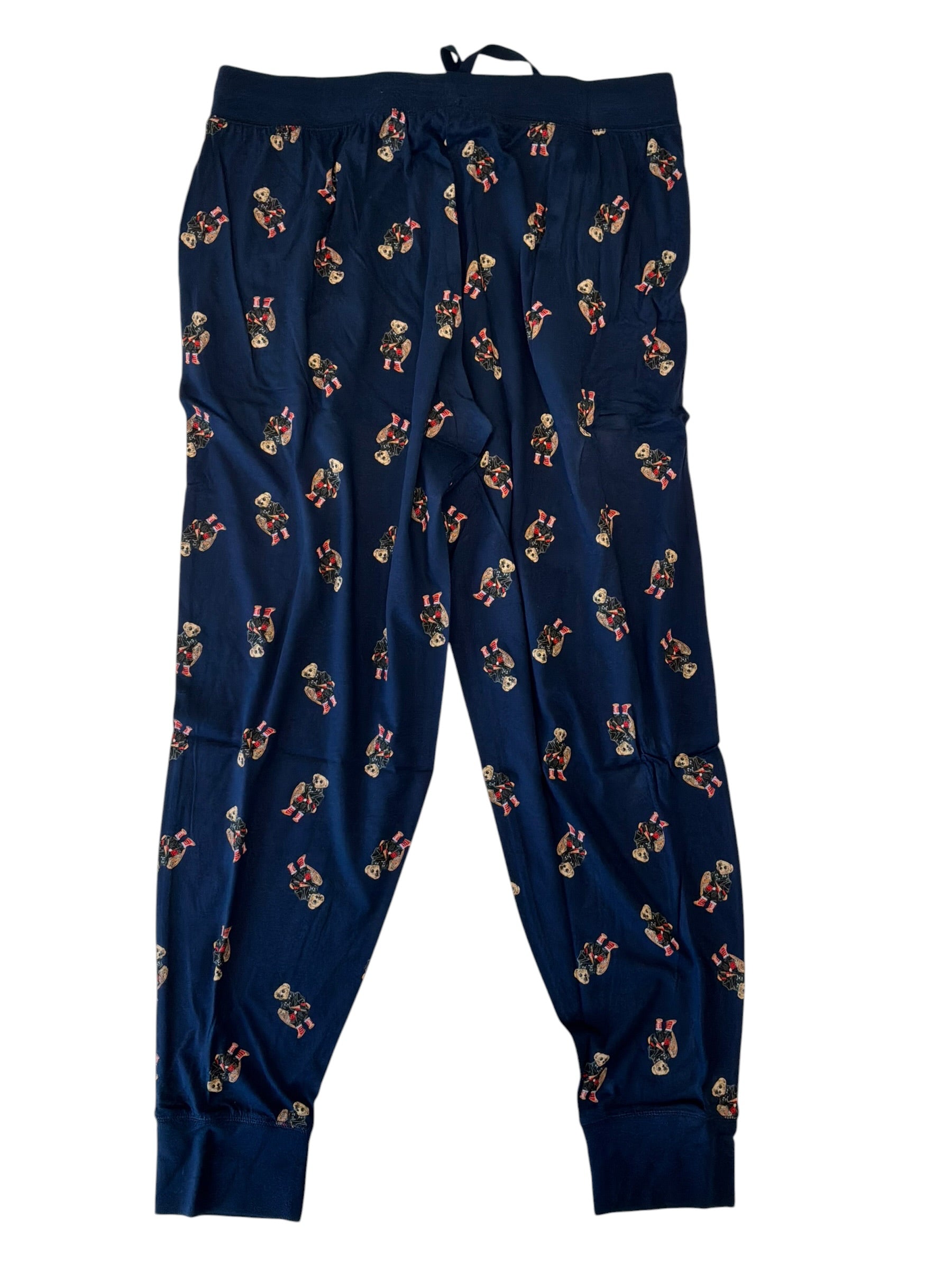 Polo Ralph Lauren Mens Regular fit Cotton Bear Pajama Pants Large