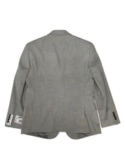 Dkny Mens Modern fit Suit Jacket Blazer 42 S Light Grey Solid