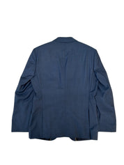 Hugo Boss Mens Slim fit Wool Suit Jacket Blazer 40 S Blue Solid