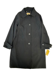 Michael Kors Mens Regular fit Raincoat Coat Large Black Solid