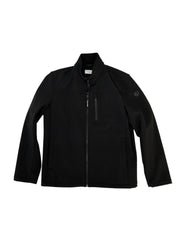 Calvin Klein Mens Regular fit Softshell Jacket Coat Medium Black Solid