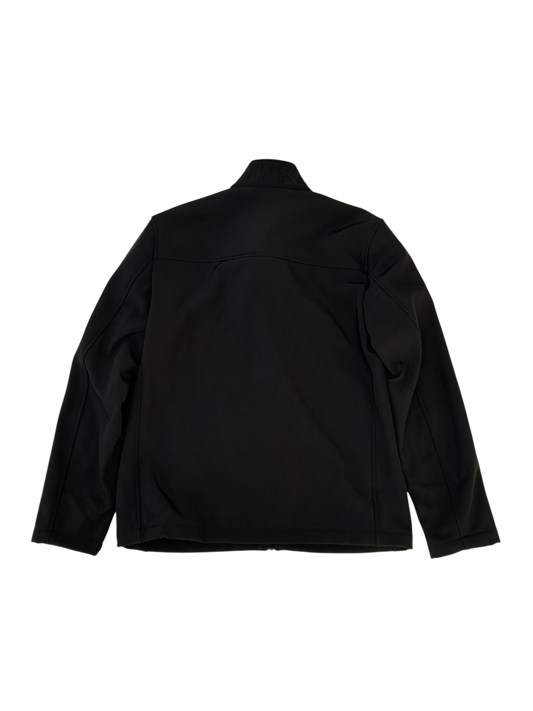 Calvin Klein Mens Regular fit Softshell Jacket Coat Medium Black Solid