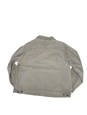 Levis Mens Regular fit Cotton Trucker Jacket Coat XL Light Grey Solid