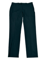 Kenneth Cole Mens Slim fit Dress Pants 37 / 32 Green Solid