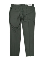 Kenneth Cole Mens Slim fit Dress Pants 40 / 32 Light Green Solid