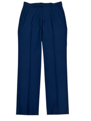 Kenneth Cole Mens Slim fit Dress Pants 31 / 32 Blue Solid