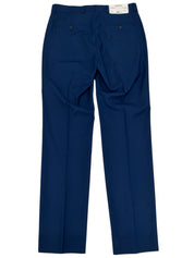 Kenneth Cole Mens Slim fit Dress Pants 31 / 32 Blue Solid
