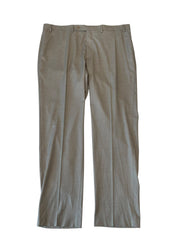 Perry Ellis Mens Slim fit Dress Pants 39 / 30 Light Tan Solid