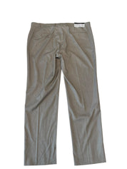 Perry Ellis Mens Slim fit Dress Pants 39 / 30 Light Tan Solid