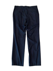 Hugo Boss Mens Slim fit Wool Dress Pants 36 / 32 Navy Blue Solid