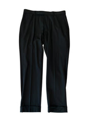 Polo Ralph Lauren Mens Classic fit Wool Dress Pants 34 / 30 Black Solid