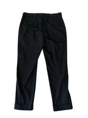 Polo Ralph Lauren Mens Classic fit Wool Dress Pants 34 / 30 Black Solid