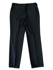 Hugo Boss Mens Slim fit Wool Dress Pants 36 / 32 Black Solid