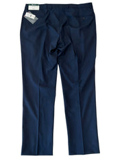Brooks Brothers Mens Classic fit Wool Dress Pants 40 / 32 Navy Blue Solid