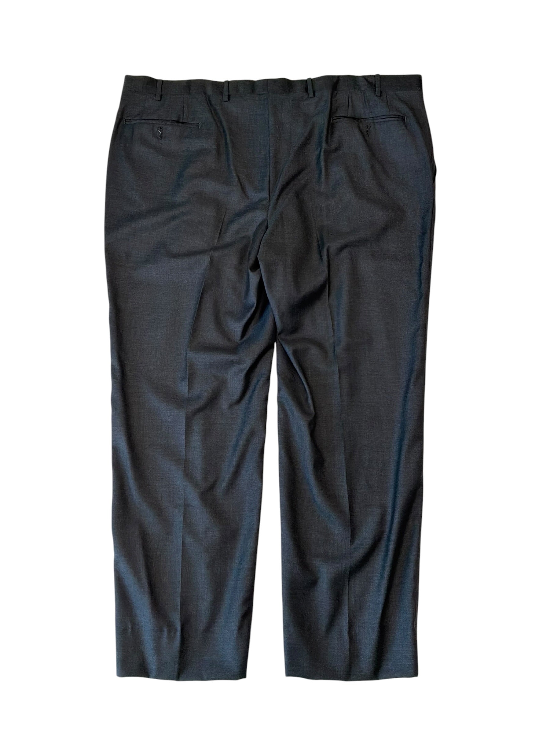Canali Mens Classic fit Wool Dress Pants 42 / 30 Grey Solid