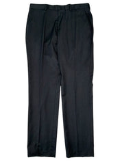Hugo Boss Mens Slim fit Wool Dress Pants 36 / 32 Dark Grey Solid