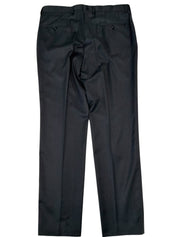 Hugo Boss Mens Slim fit Wool Dress Pants 36 / 32 Dark Grey Solid