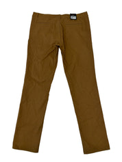 Galaxy Mens Slim fit Chinos 32 / 30 Brown Solid