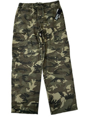 Lazer Mens Regular fit Cotton Cargo M / 32 Green Camo