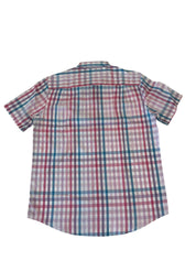 Club Room Mens Regular fit Casual Shirt Large Purple Plaid
