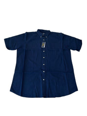 Polo Ralph Lauren Mens Regular fit Casual Shirt 2LT Navy Blue Solid