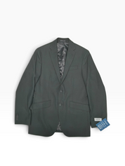 Kenneth Cole Mens Slim fit Suit Jacket Blazer 36 R Dark Green Solid