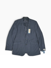 Calvin Klein Mens Slim fit Suit Jacket Blazer 42 R Navy Solid
