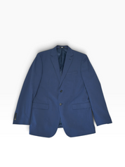 Dkny Mens Slim fit Suit Jacket Blazer 44 L Blue Solid