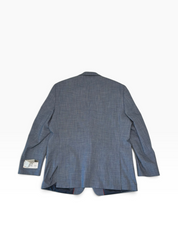 Perry Ellis Portfolio Mens Modern fit Suit Jacket Blazer 44 R Light Blue