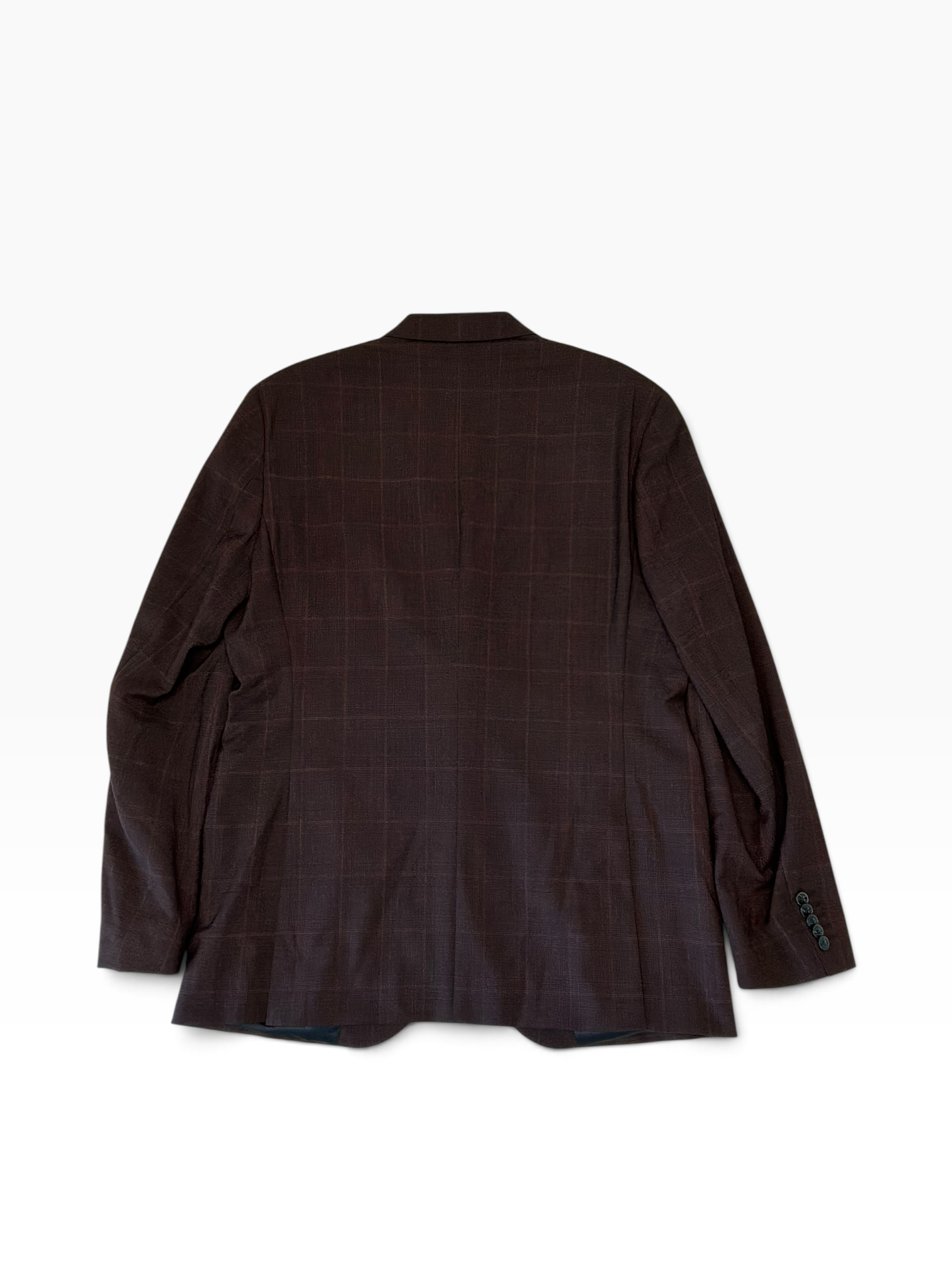 Hugo Boss Mens Slim fit Wool Sport Coat Blazer 42 R Burgundy Red Plaid
