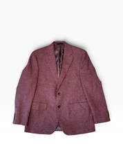 Michael Kors Mens Slim fit Linen Sport Coat Blazer 38 S Purple Solid