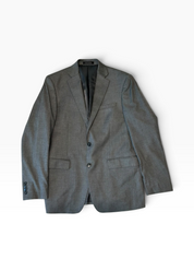Calvin Klein Mens Slim fit Suit Jacket Blazer 40 R Grey Solid
