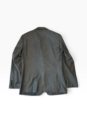 Calvin Klein Mens Slim fit Suit Jacket Blazer 40 R Grey Solid