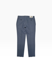 Kenneth Cole Mens Slim fit Dress Pants 37 / 32 Blue Solid