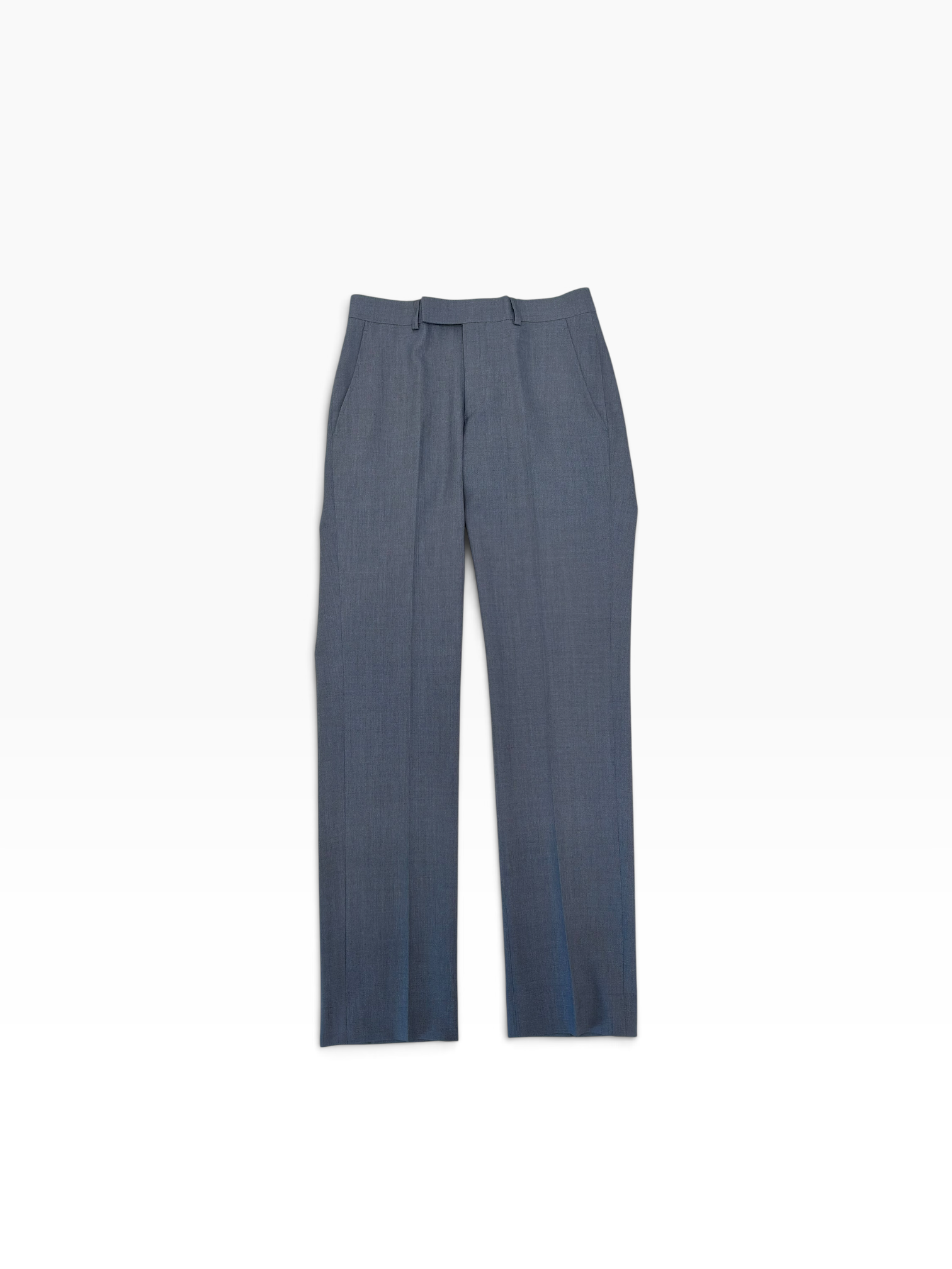 Kenneth Cole Mens Slim fit Dress Pants 29 / 32 Blue Solid