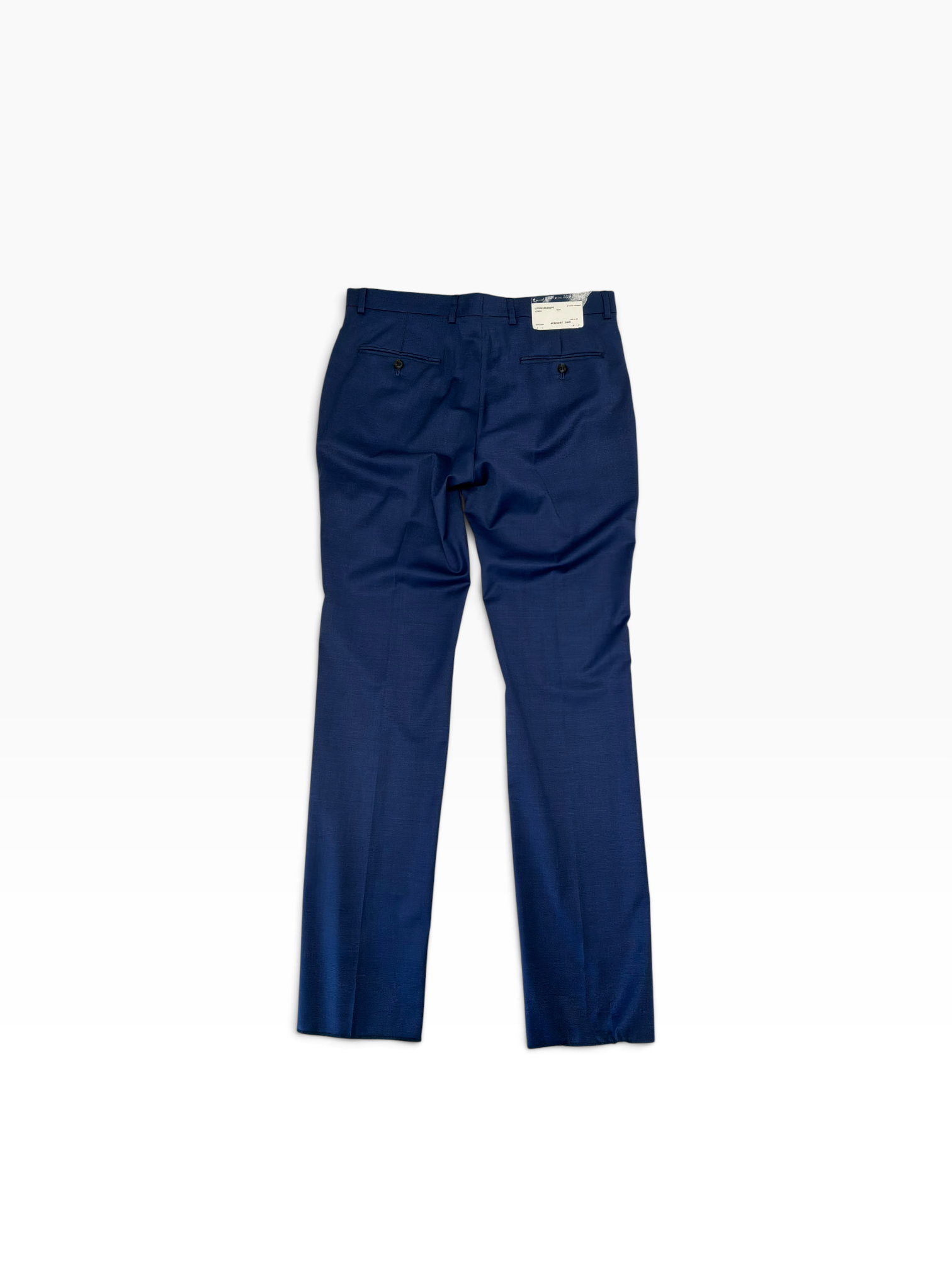 Tommy Hilfiger Mens Slim fit Wool Dress Pants Size 34  Blue Solid