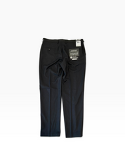 Haggar Mens Slim fit Dress Pants 34 / 29 Black Solid