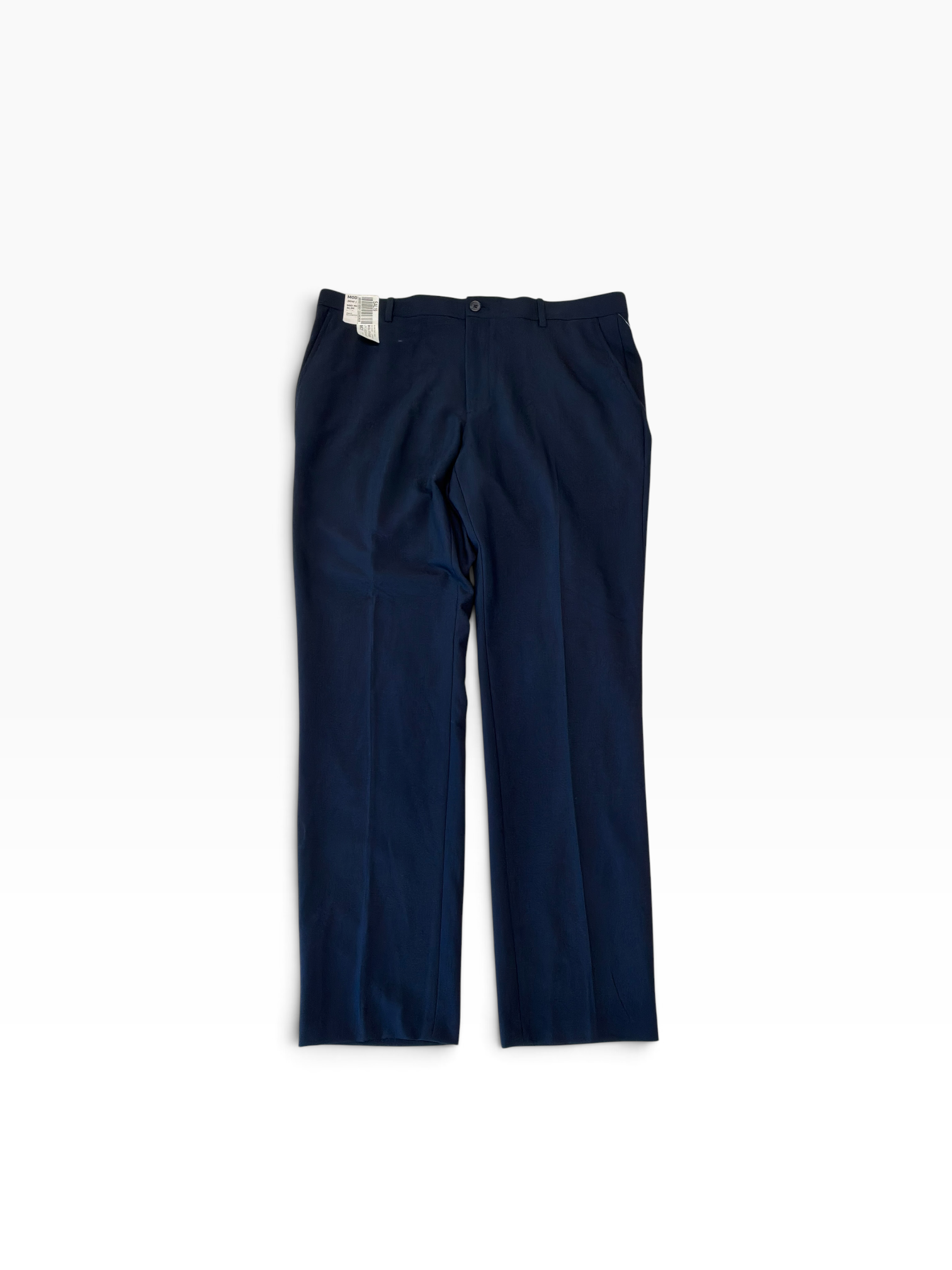 Mode of One Mens Slim fit Dress Pants 36 / 34 Navy Solid