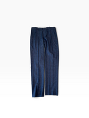 Theory Mens Slim fit Wool Dress Pants Size 33 Navy Solid