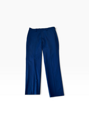 Hugo Boss Mens Slim fit Wool Dress Pants Size 32 Blue Solid