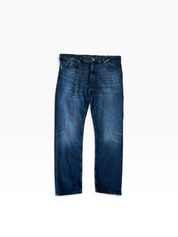 Hugo Boss Mens Slim fit Cotton Delaware Jeans 36 / 30 Blue Solid
