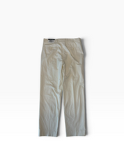 Nautica Mens Modern fit Cotton Dress Pants 34 / 32 White Solid