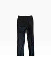 Peter Millar Mens Regular fit Wool Dress Pants Size 36 Black Solid