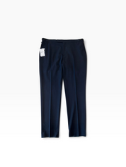 Reiss Mens Regular fit Wool Dress Pants 38 / 34 Navy Solid